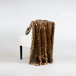 fuskpälspläd leopard deluxe premium plädar leopard för exklusiva hem moderna hem lyxiga hem b2b